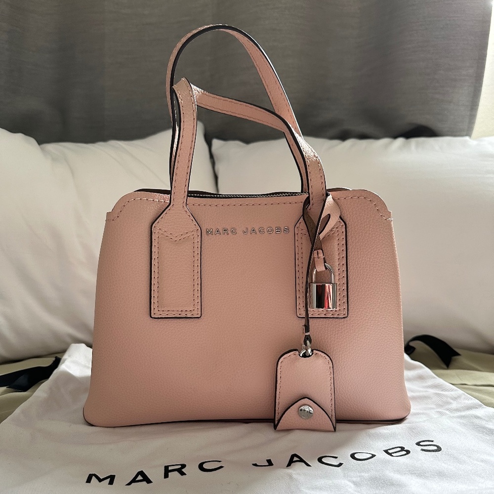 Marc Jacobs Designer Leather Handbag NWOT (Pink/Nude)